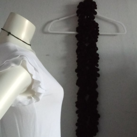 Brown Loop Scarf - Picture 6 of 8